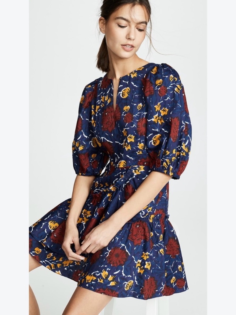 Sea new york willow ruffle dress